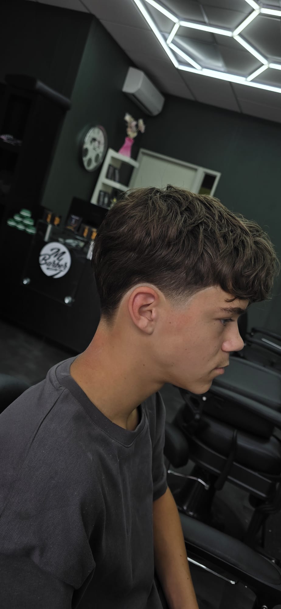 Getextureerde crop met lichte fade